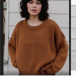 Tradlands Cottage Crew Neck Cotton Sweater